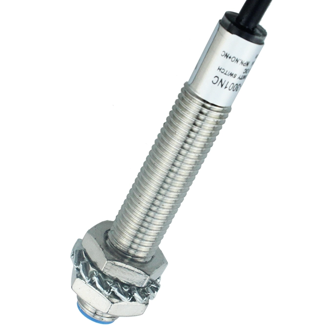 Sensore interruttore di prossimità induttivo M8 PNP NO+NC IP67 LM8-3001NC 