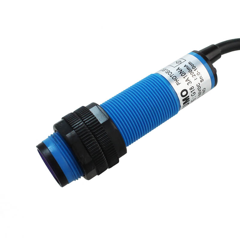 Sensore fotoelettrico a 120 vac riflettente a fascio largo